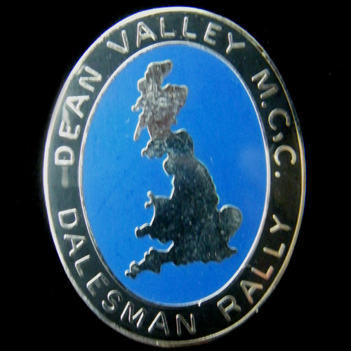 Dalesman Rally pin badge