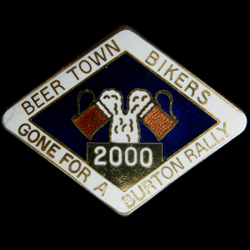 Gone for a Burton Rally pin badge