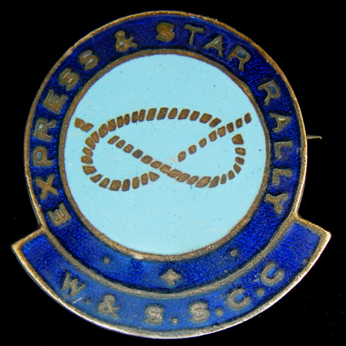 Express & Star Rally pin badge