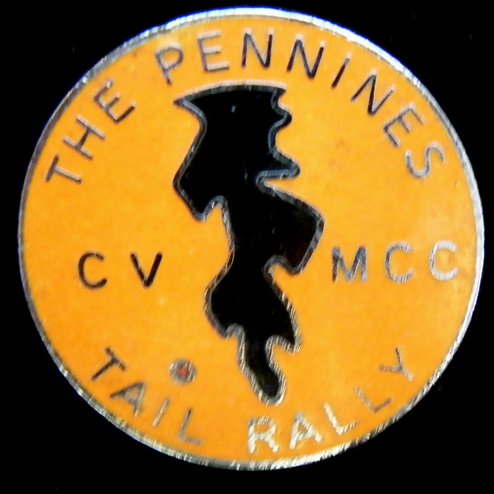 Tail Rally pin badge