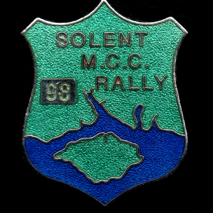 Solent Rally pin badge