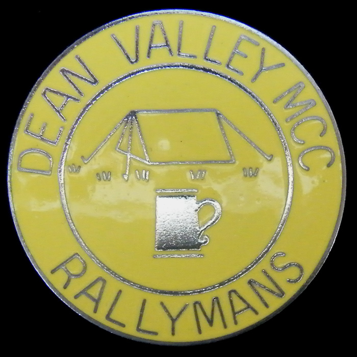 Rallymans Rally pin badge
