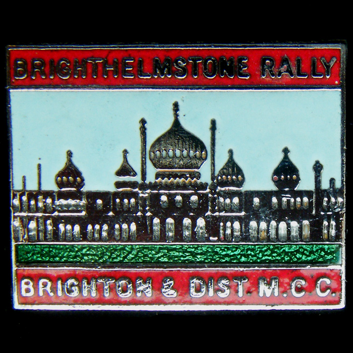 Brighthelmstone Rally pin badge