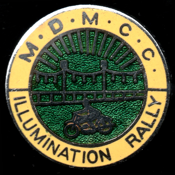 Illumination Rally pin badge