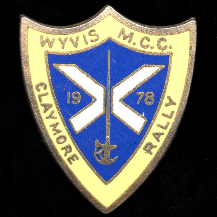 Claymore Rally pin badge pin badge