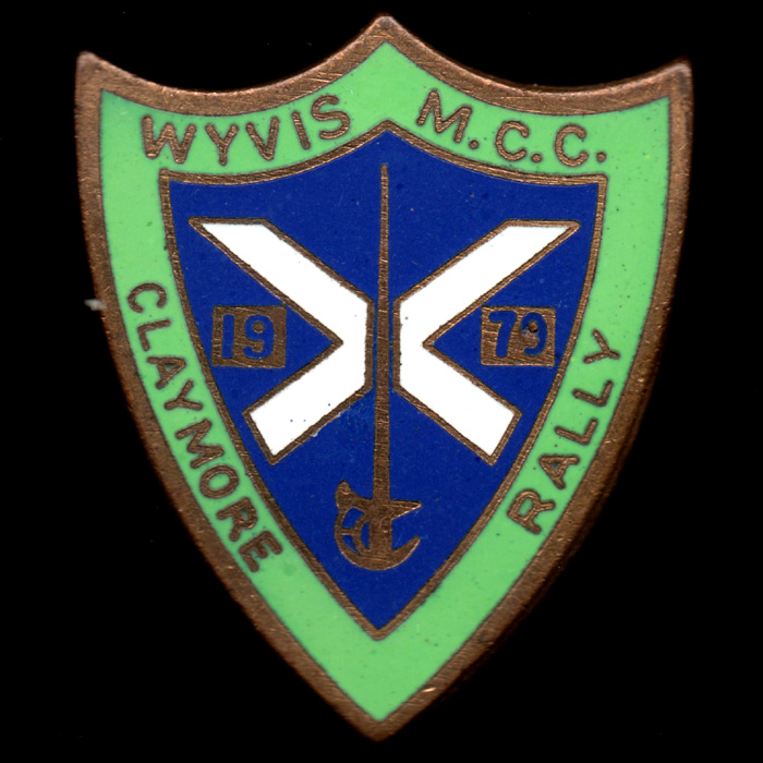 Claymore Rally pin badge pin badge