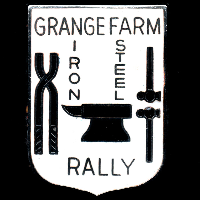 Iron & Steel Rally pin badge