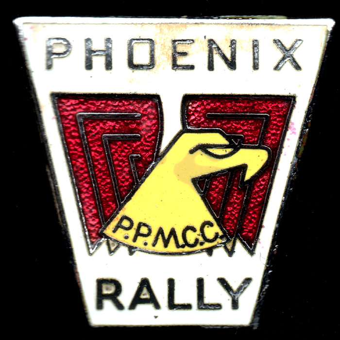 Phoenix Rally pin badge