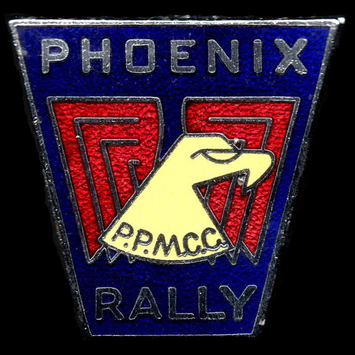 Phoenix Rally pin badge