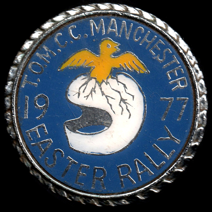 Easter Rally pin badge