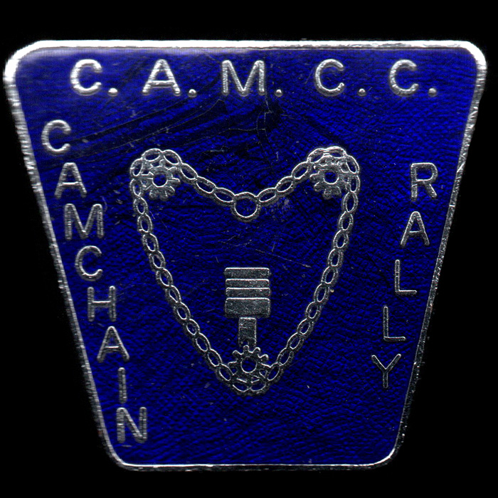 Camchain Rally Lapel badge