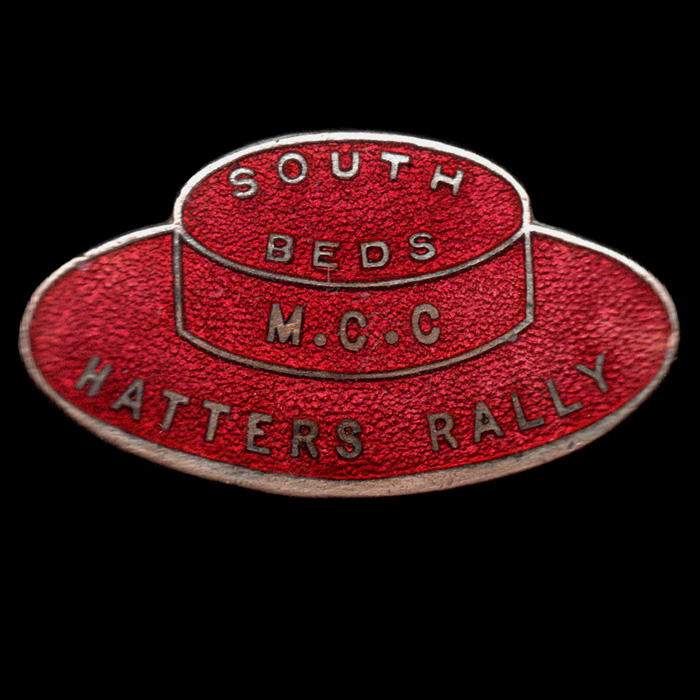 Hatters Rally pin badge