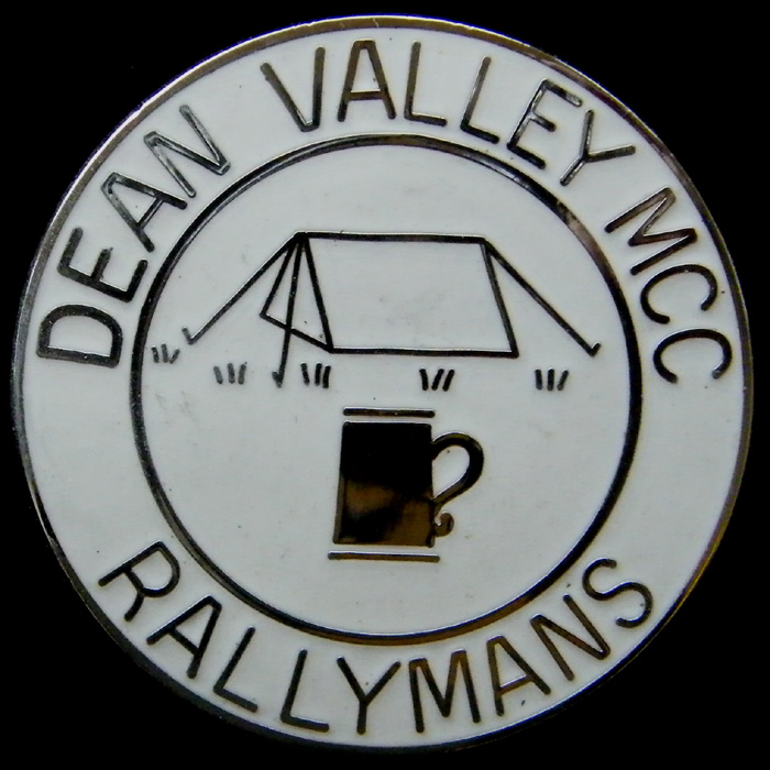 Rallymans Rally pin badge