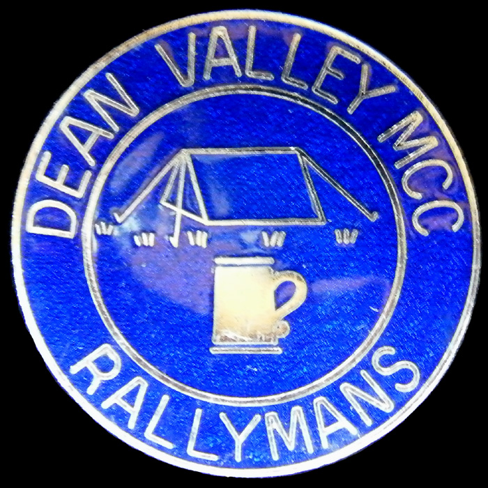 Rallymans Rally pin badge