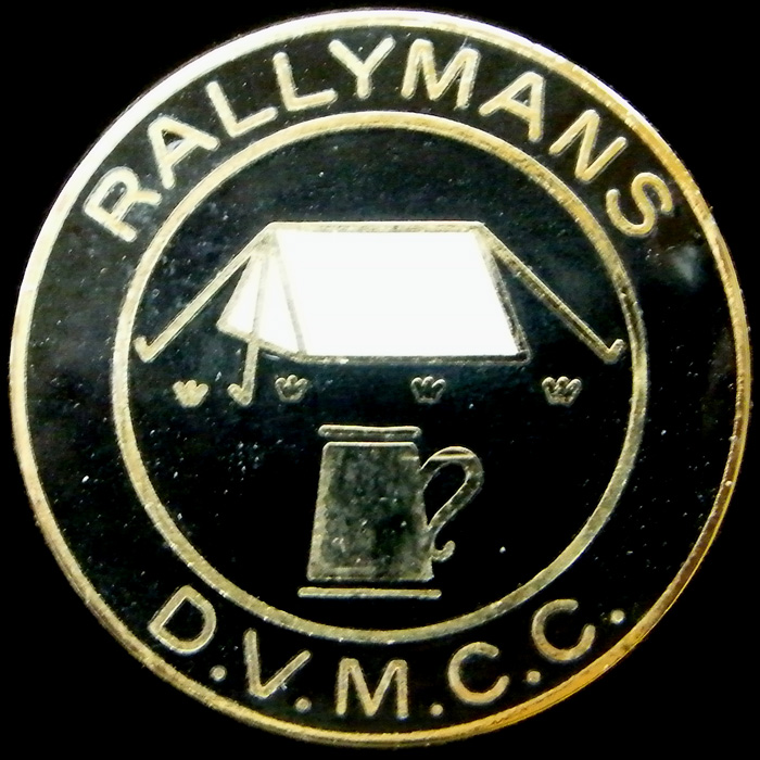 Rallymans Rally pin badge