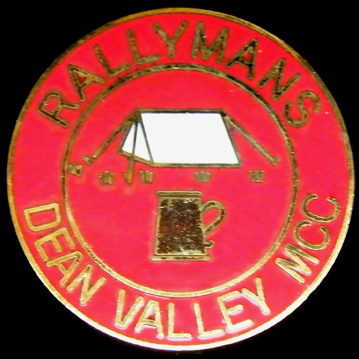 Rallymans Rally pin badge