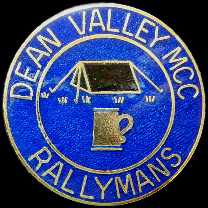 Rallymans Rally pin badge