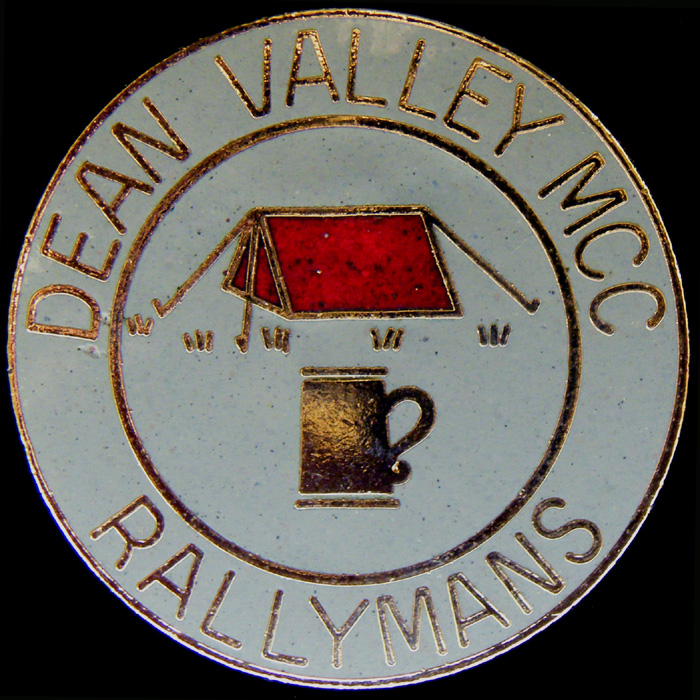 Rallymans Rally pin badge