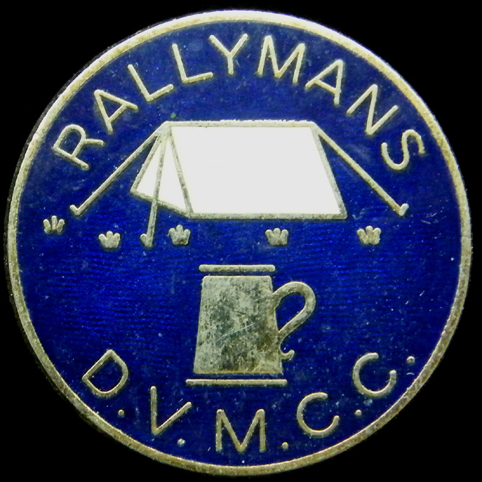 Rallymans Rally pin badge