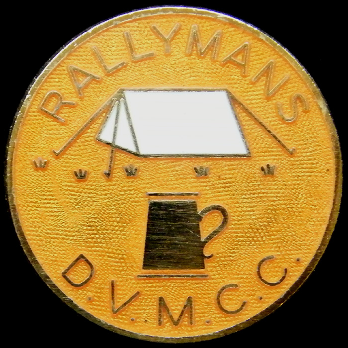 Rallymans Rally pin badge