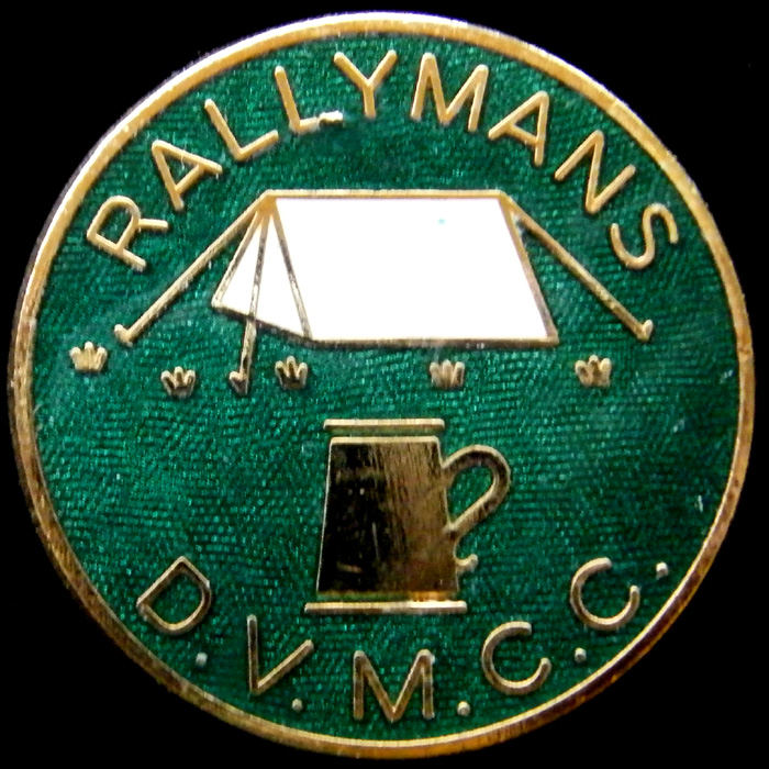 Rallymans Rally pin badge