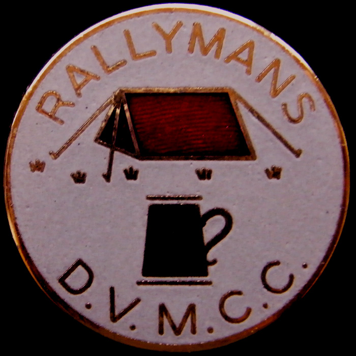 Rallymans Rally pin badge