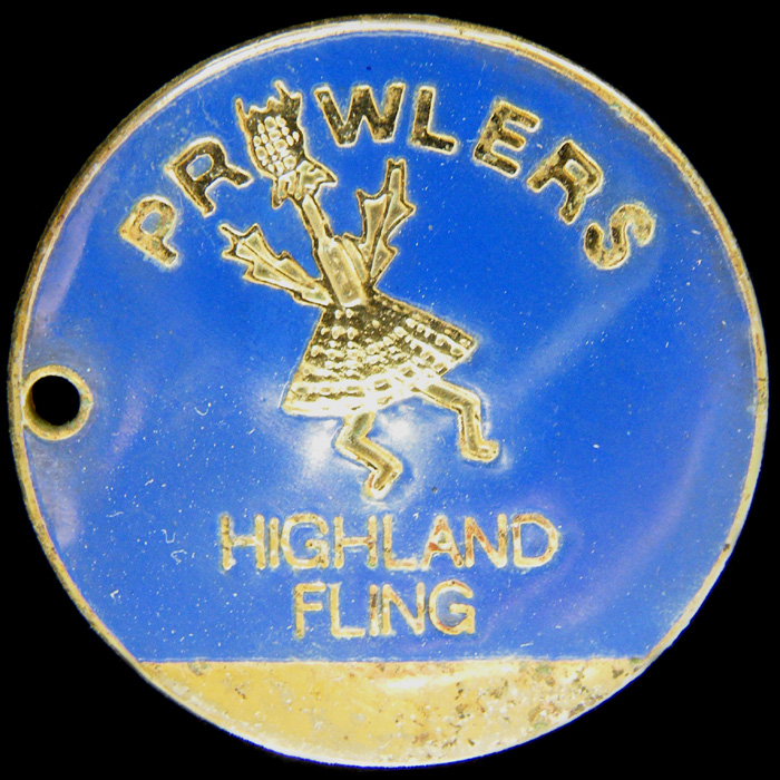 Highland Fling Rally  pin badge