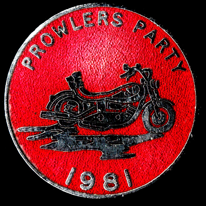 Prowlers Party Lapel Badge