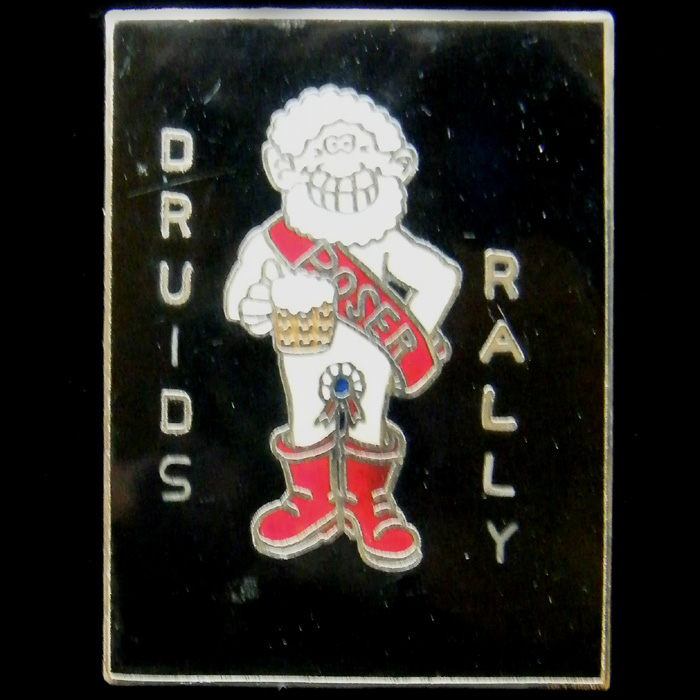  Poser Rally pin badge