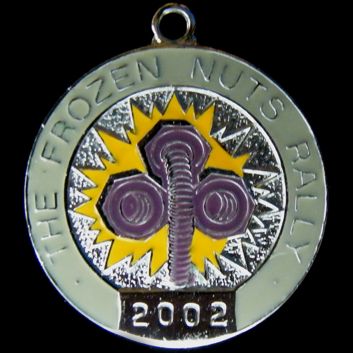  Frozen Nuts Rally Pin badge