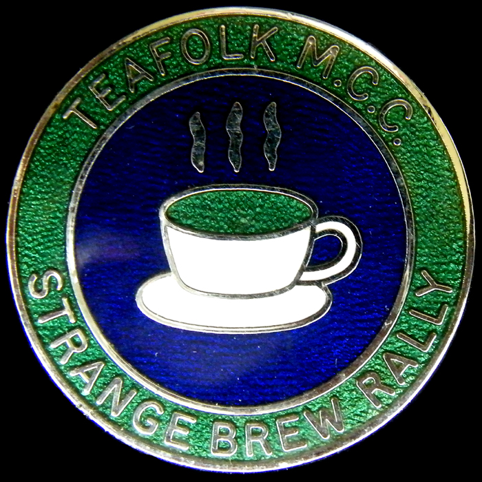 Strange Brew Rally pin badge
