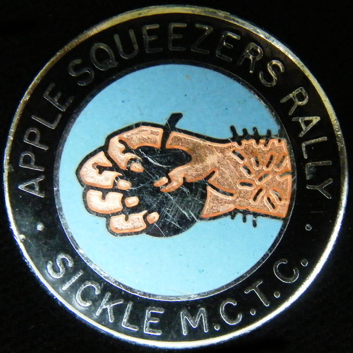Apple Squeezeers Pin badge