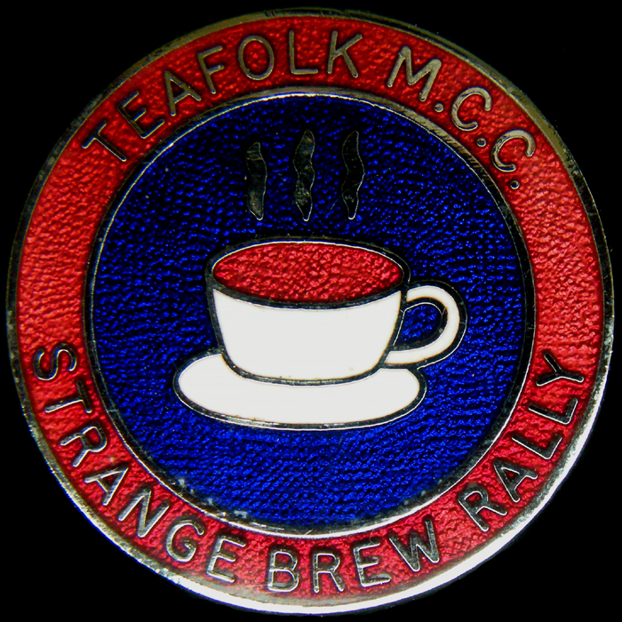 Strange Brew Rally pin badge