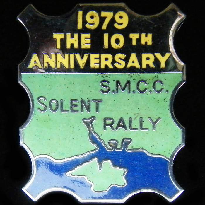 Solent Rally pin badge