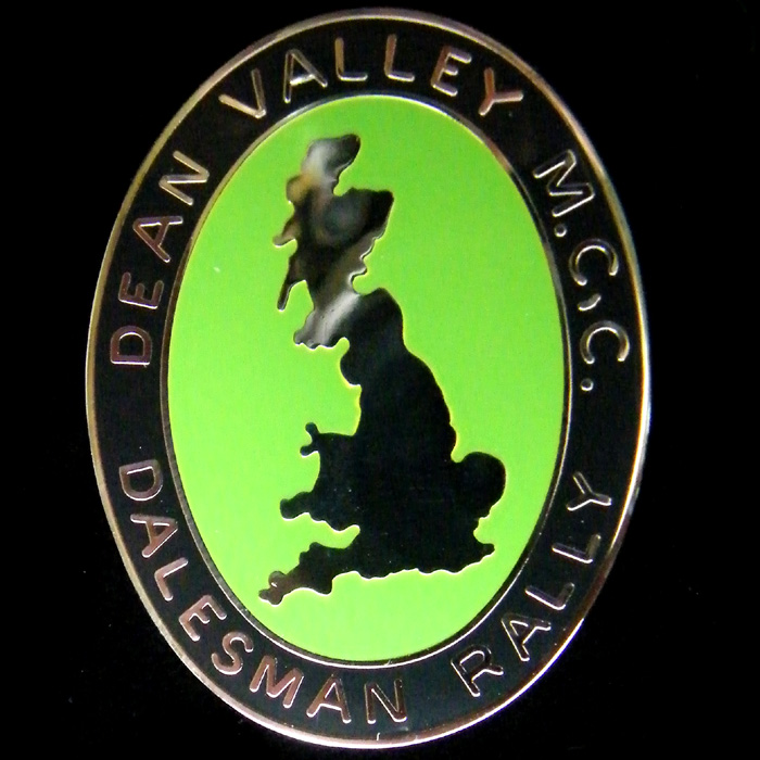Dalesman Rally pin badge 