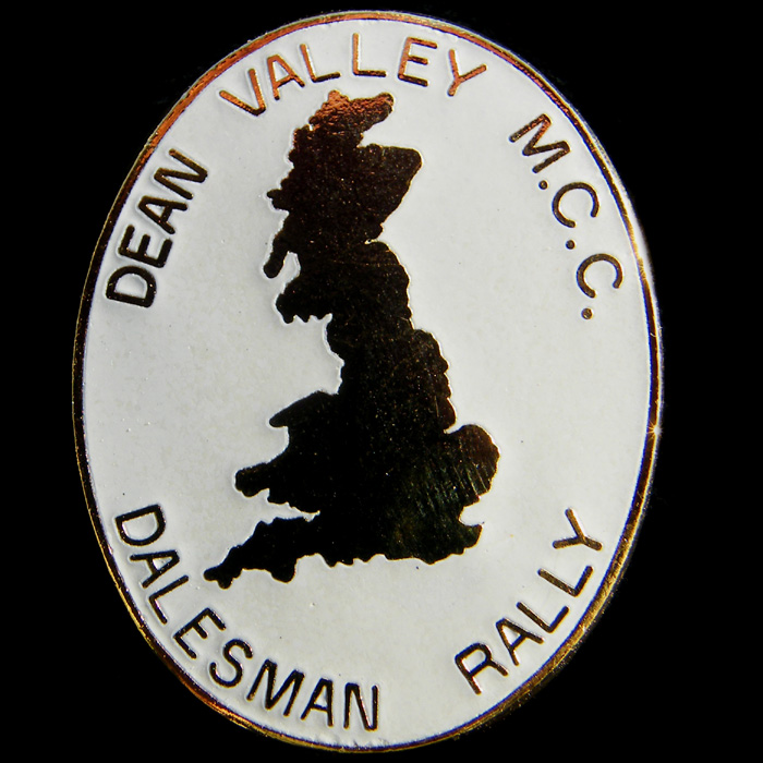 Dalesman Rally pin badge 