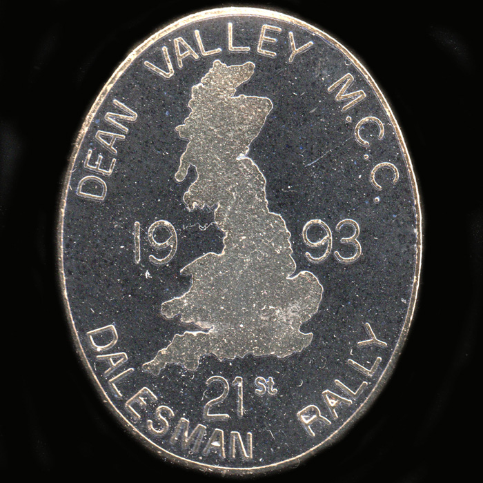 Dalesman Rally pin badge 