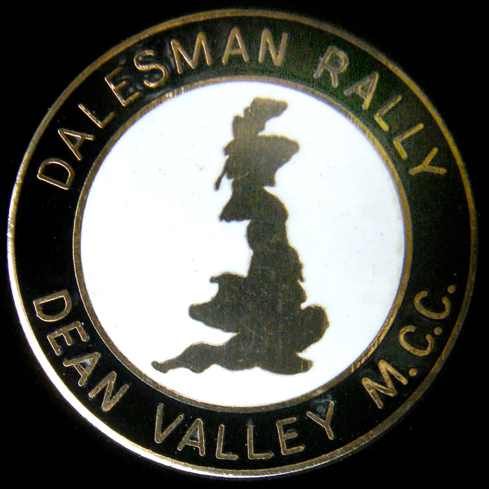 Dalesman Rally pin badge