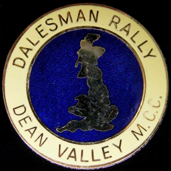 Dalesman Rally pin badge