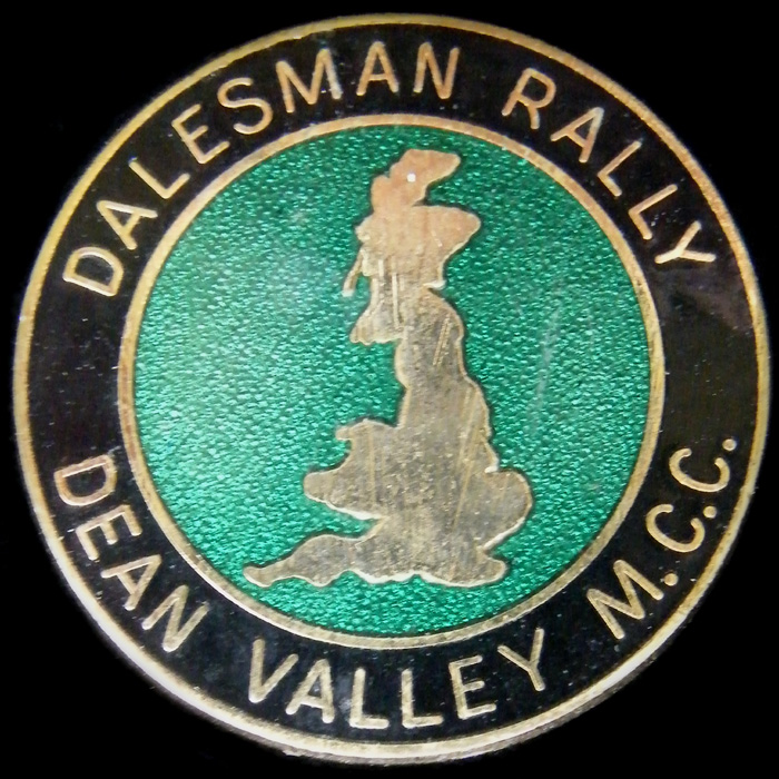 Dalesman Rally pin badge