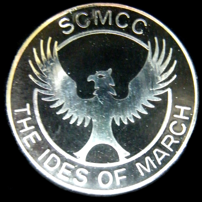 Ides of March Rally lapel badge