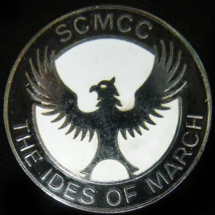 Ides of March Rally lapel badge