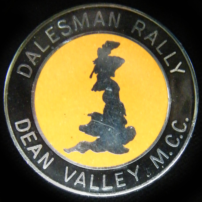 Dalesman Rally pin badge
