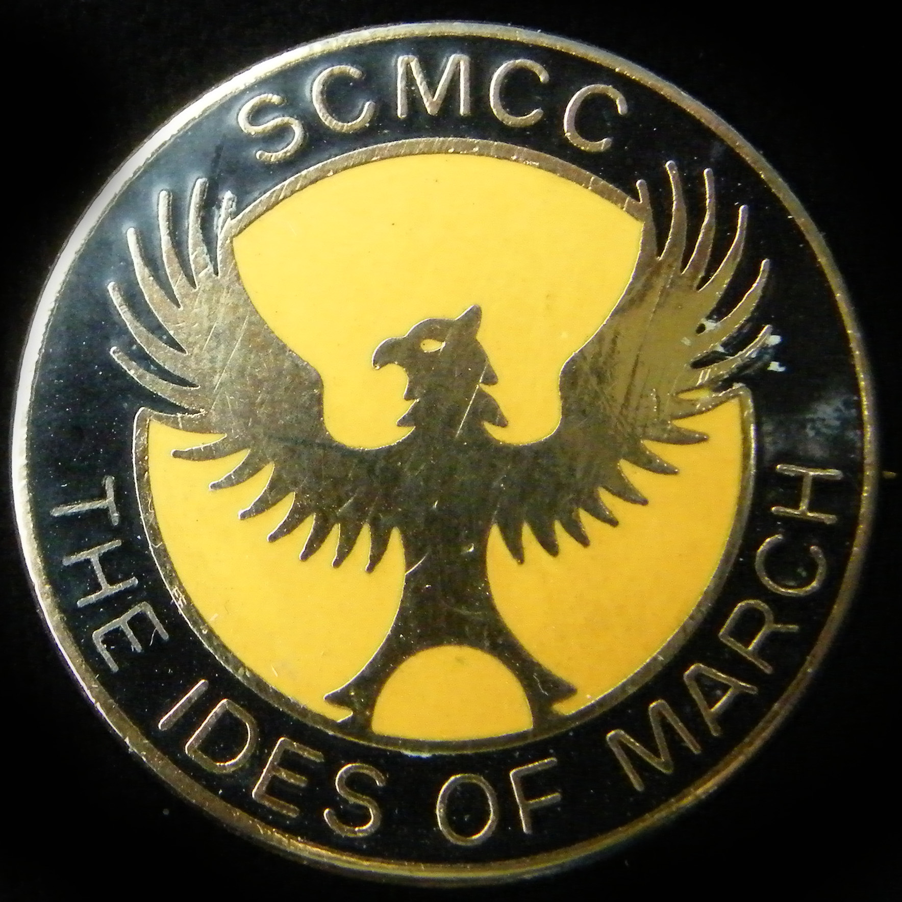 Ides of March Rally lapel badge