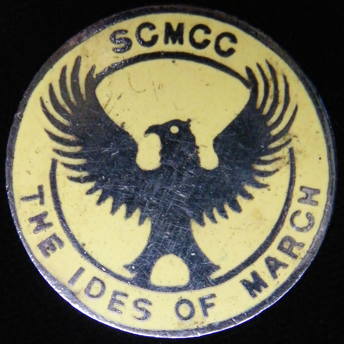 Ides of March Rally lapel badge