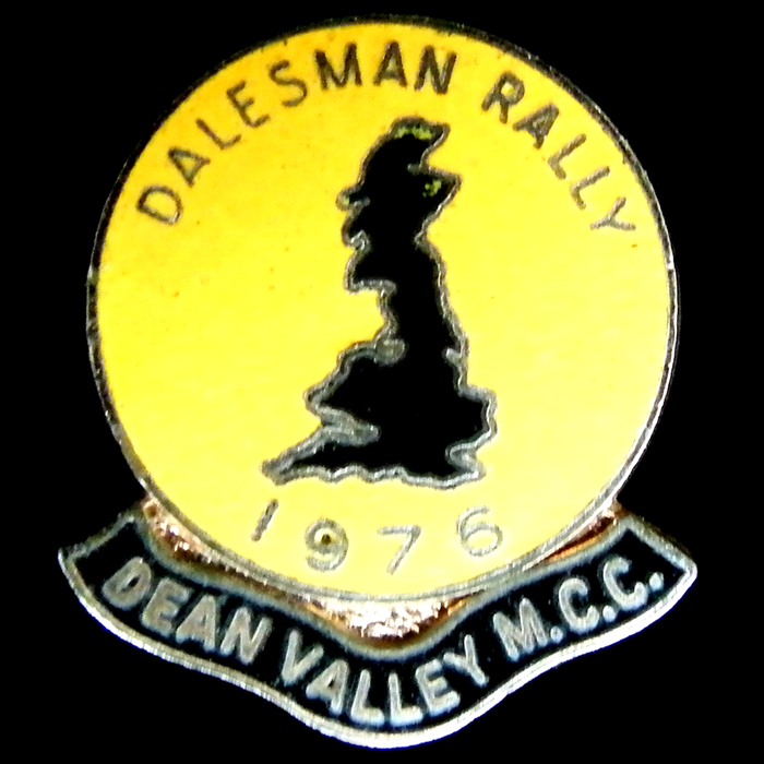 Dalesman Rally pin badge