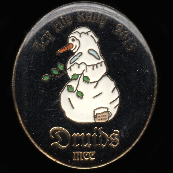 Icy Ale Rally pin badge