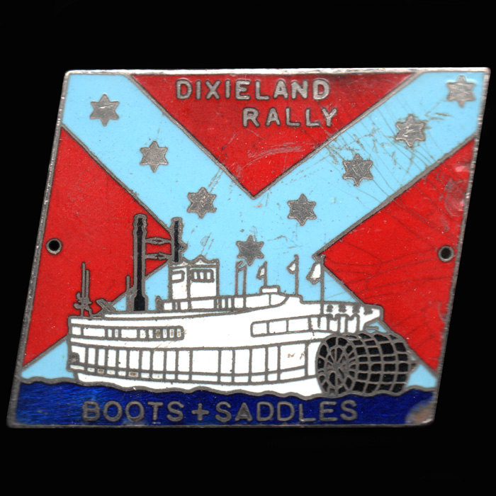 Dixieland Rally pin badge