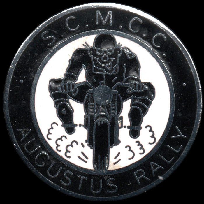 Augustus Rally pin badge
