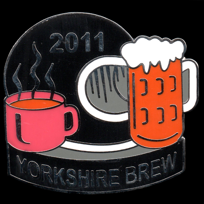 Yorkshire Brew Rally Pin badge